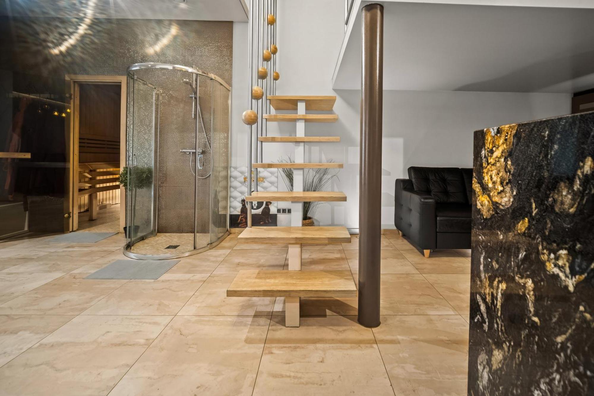 Secret Lounge - Cozy Studio With Sauna And Jacuzzi Vilnius Eksteriør bilde